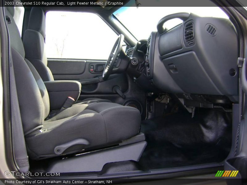 Light Pewter Metallic / Graphite 2003 Chevrolet S10 Regular Cab