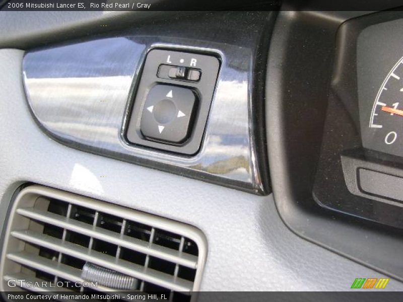 Rio Red Pearl / Gray 2006 Mitsubishi Lancer ES