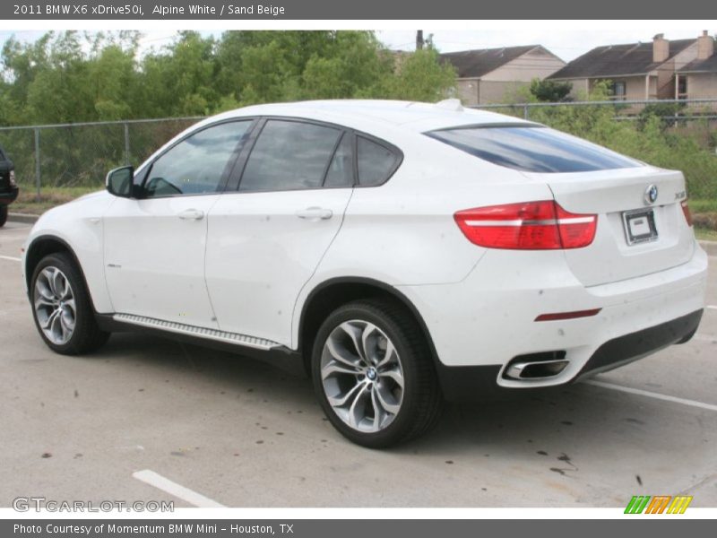  2011 X6 xDrive50i Alpine White