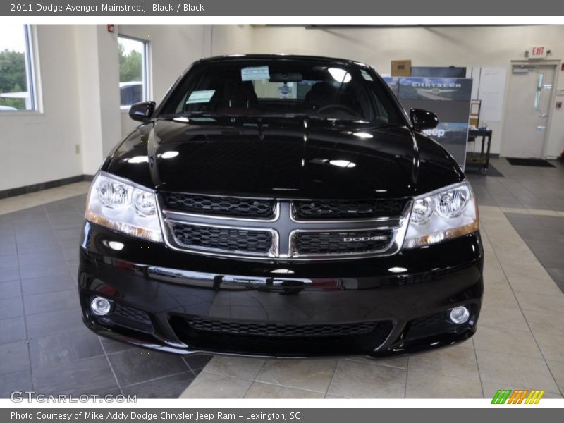 Black / Black 2011 Dodge Avenger Mainstreet