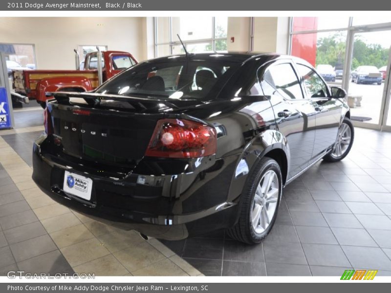 Black / Black 2011 Dodge Avenger Mainstreet