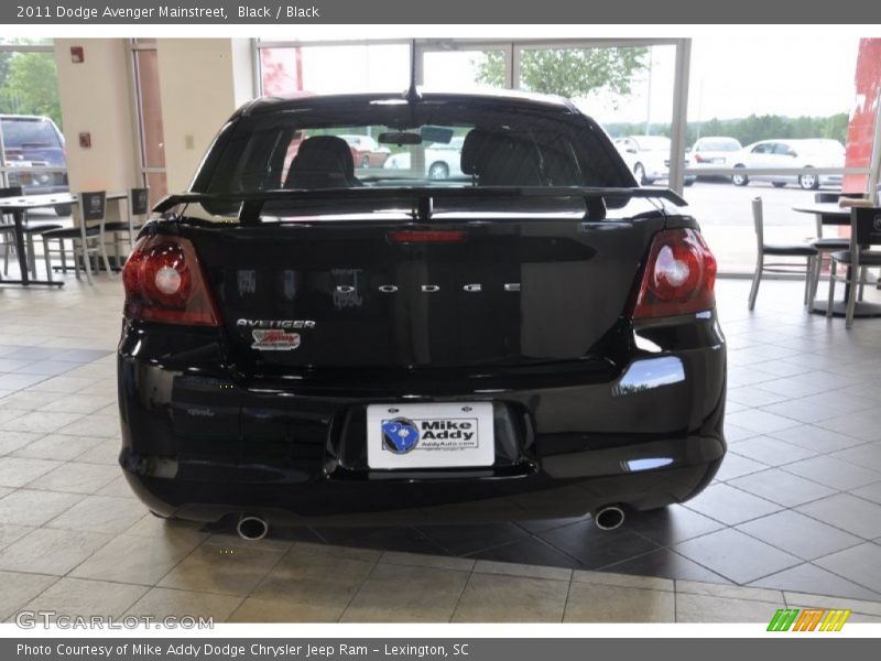 Black / Black 2011 Dodge Avenger Mainstreet