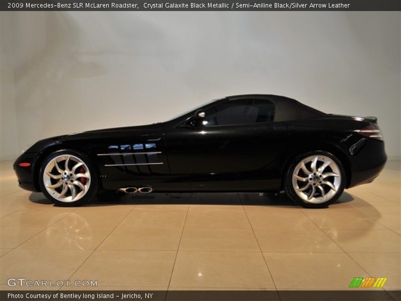  2009 SLR McLaren Roadster Crystal Galaxite Black Metallic