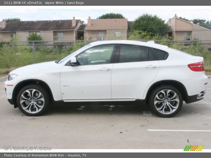  2011 X6 xDrive50i Alpine White