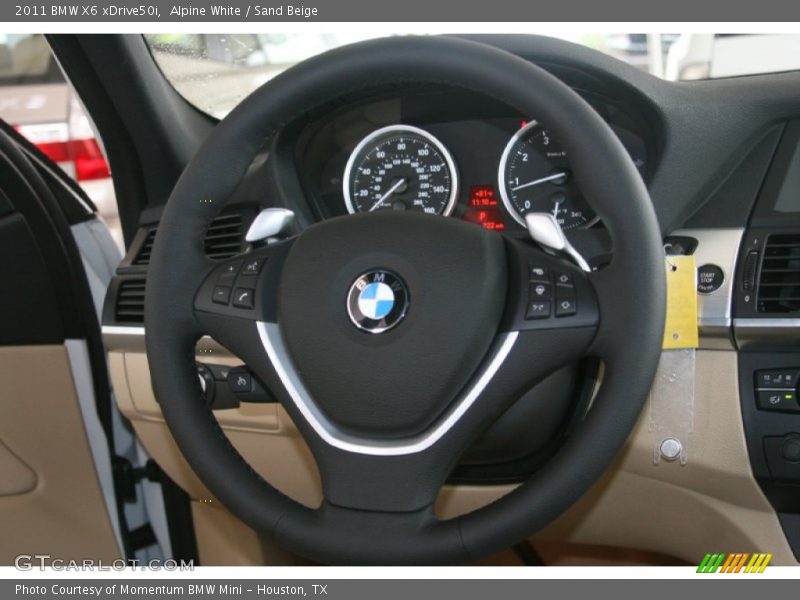  2011 X6 xDrive50i Steering Wheel