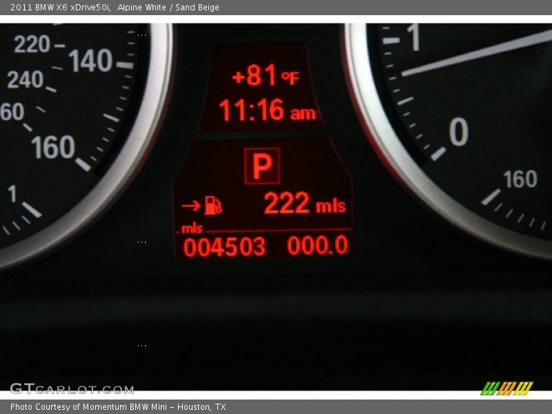 Alpine White / Sand Beige 2011 BMW X6 xDrive50i
