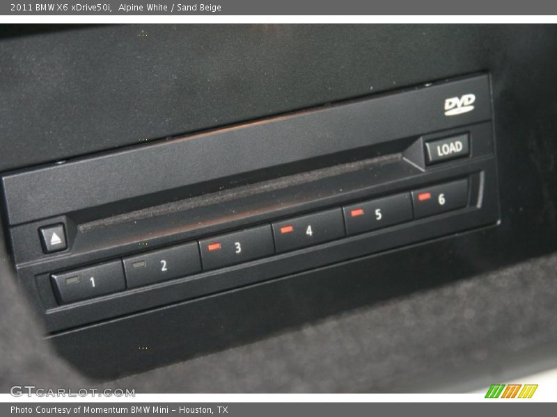 Controls of 2011 X6 xDrive50i