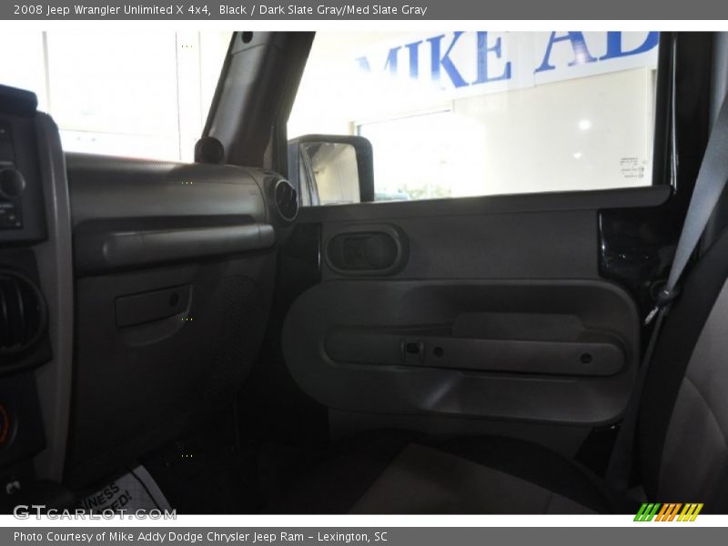 Black / Dark Slate Gray/Med Slate Gray 2008 Jeep Wrangler Unlimited X 4x4