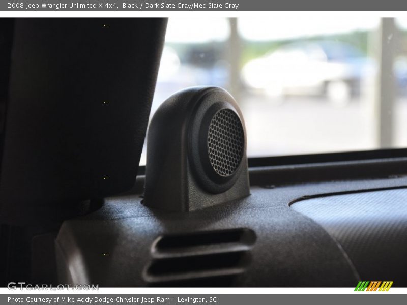 Black / Dark Slate Gray/Med Slate Gray 2008 Jeep Wrangler Unlimited X 4x4