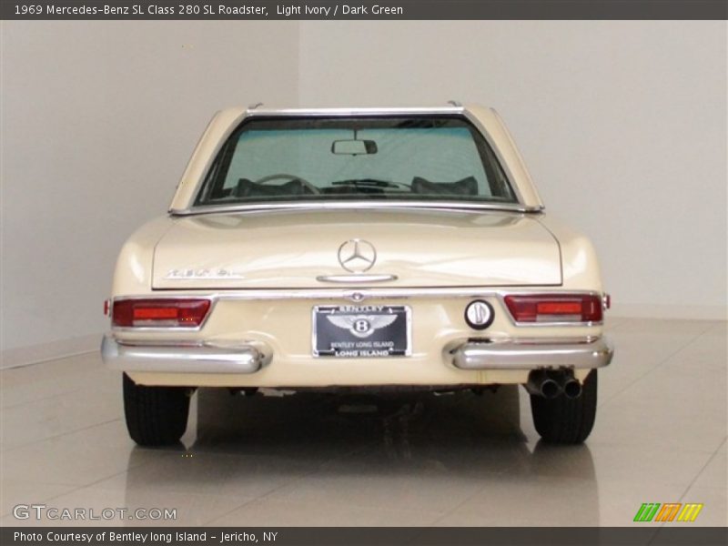 Light Ivory / Dark Green 1969 Mercedes-Benz SL Class 280 SL Roadster