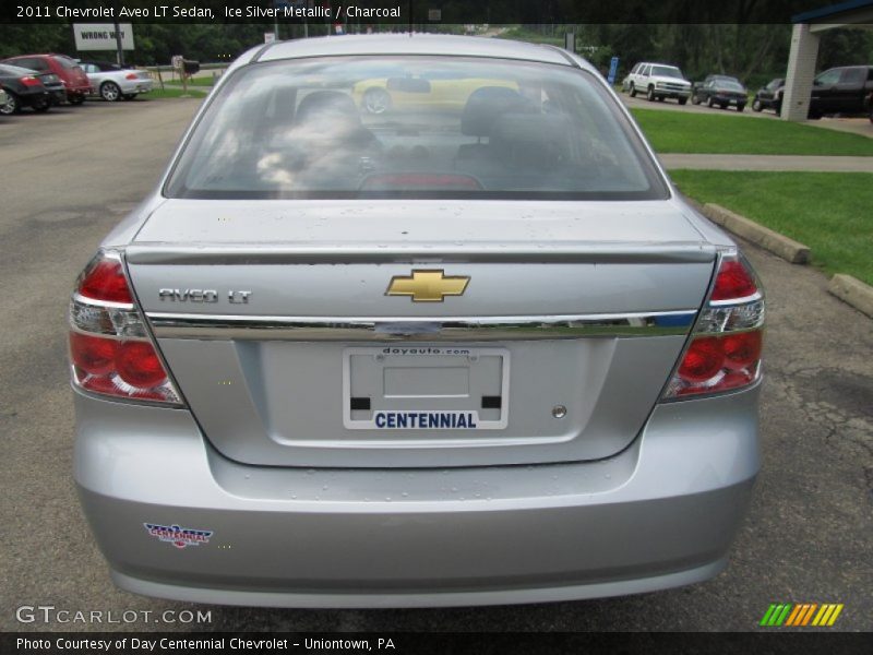 Ice Silver Metallic / Charcoal 2011 Chevrolet Aveo LT Sedan