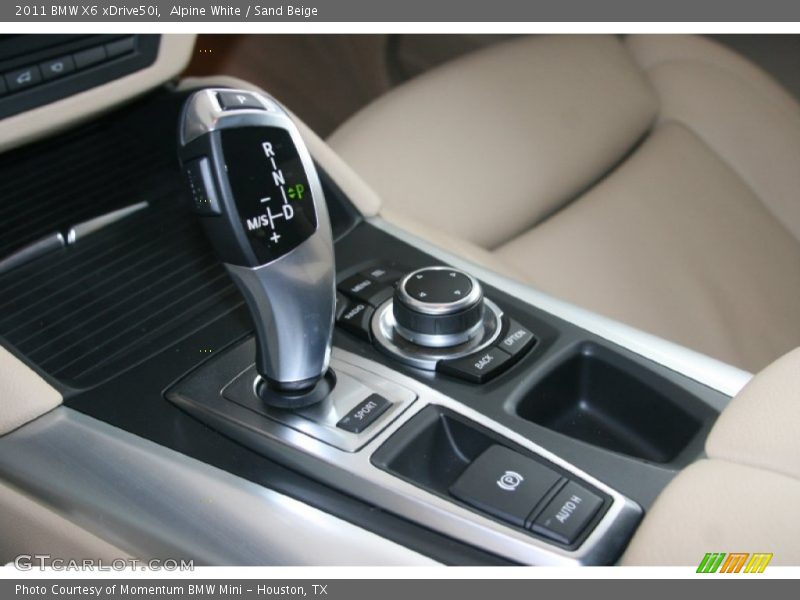  2011 X6 xDrive50i 8 Speed Sport Automatic Shifter