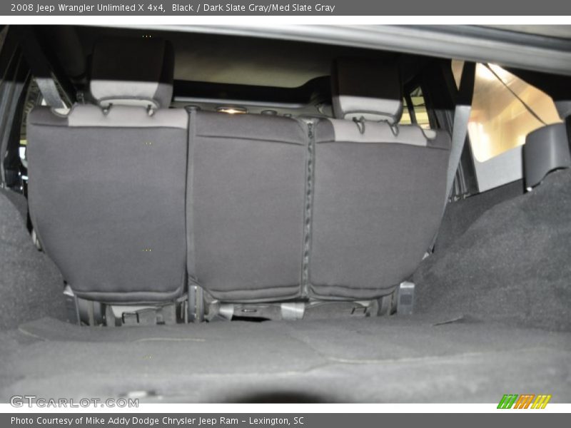 Black / Dark Slate Gray/Med Slate Gray 2008 Jeep Wrangler Unlimited X 4x4