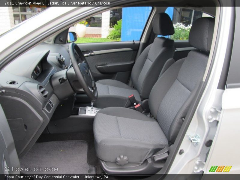 Ice Silver Metallic / Charcoal 2011 Chevrolet Aveo LT Sedan