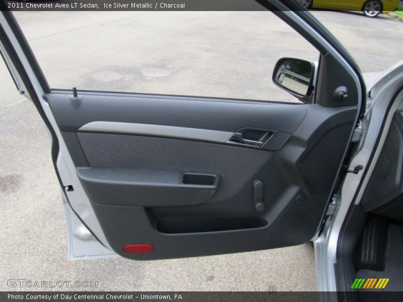 Ice Silver Metallic / Charcoal 2011 Chevrolet Aveo LT Sedan