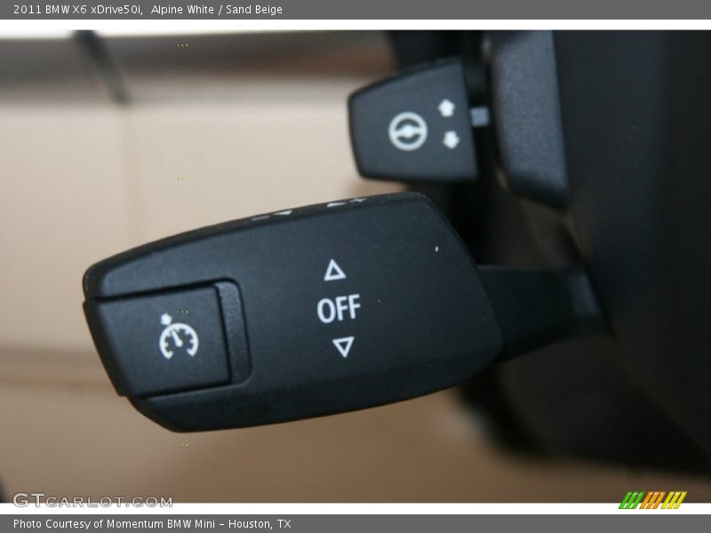 Controls of 2011 X6 xDrive50i