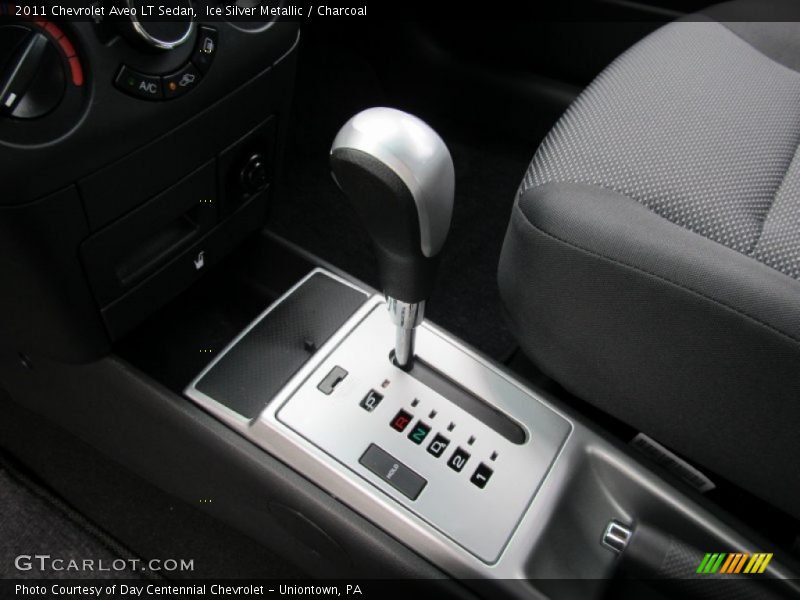 Ice Silver Metallic / Charcoal 2011 Chevrolet Aveo LT Sedan