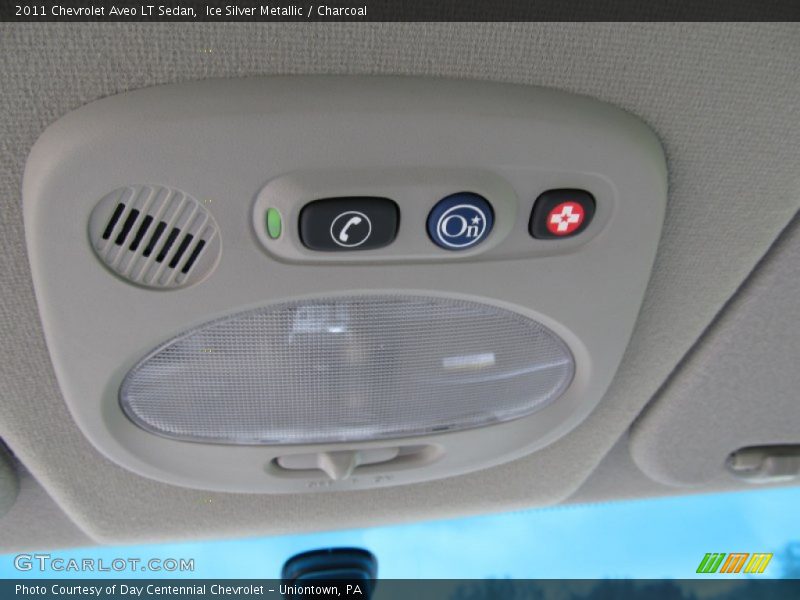 Ice Silver Metallic / Charcoal 2011 Chevrolet Aveo LT Sedan