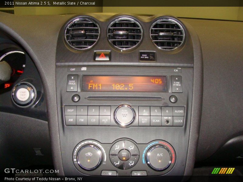 Metallic Slate / Charcoal 2011 Nissan Altima 2.5 S