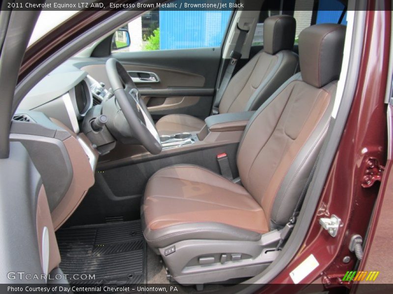  2011 Equinox LTZ AWD Brownstone/Jet Black Interior