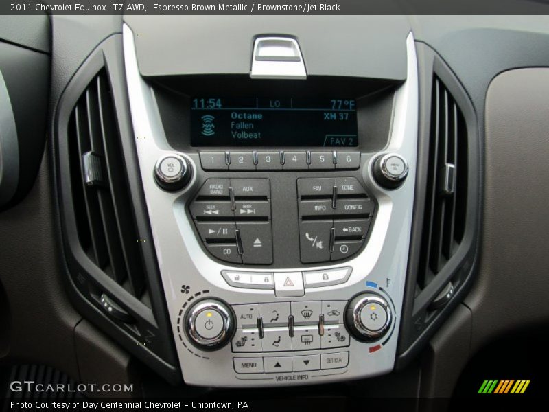 Controls of 2011 Equinox LTZ AWD