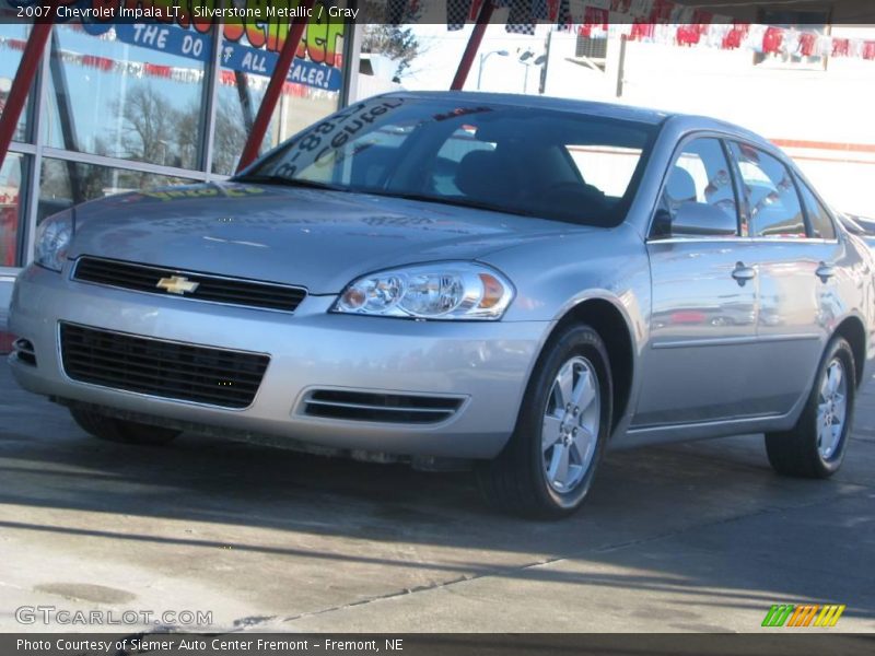 Silverstone Metallic / Gray 2007 Chevrolet Impala LT
