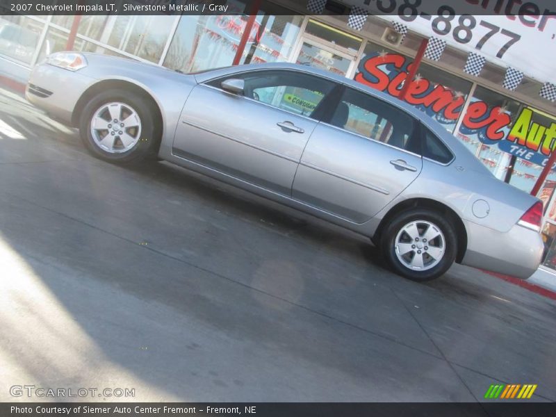 Silverstone Metallic / Gray 2007 Chevrolet Impala LT