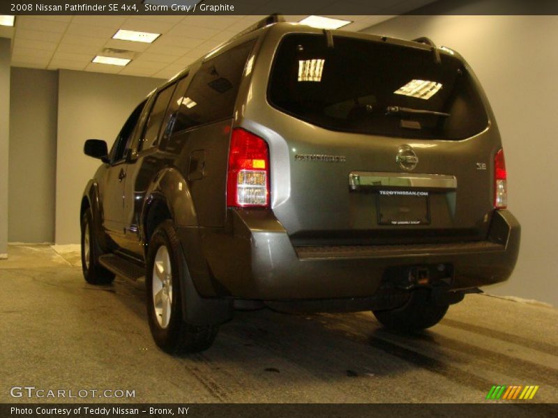 Storm Gray / Graphite 2008 Nissan Pathfinder SE 4x4