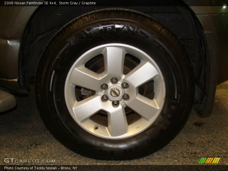 Storm Gray / Graphite 2008 Nissan Pathfinder SE 4x4