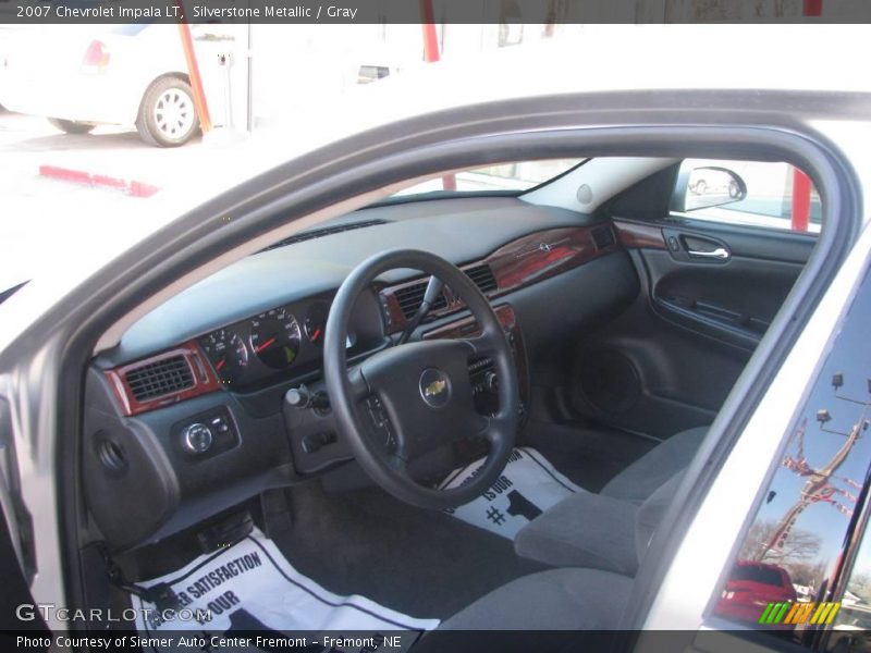 Silverstone Metallic / Gray 2007 Chevrolet Impala LT