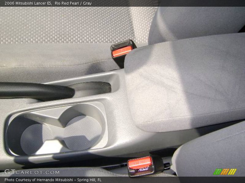 Rio Red Pearl / Gray 2006 Mitsubishi Lancer ES