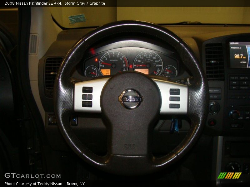 Storm Gray / Graphite 2008 Nissan Pathfinder SE 4x4