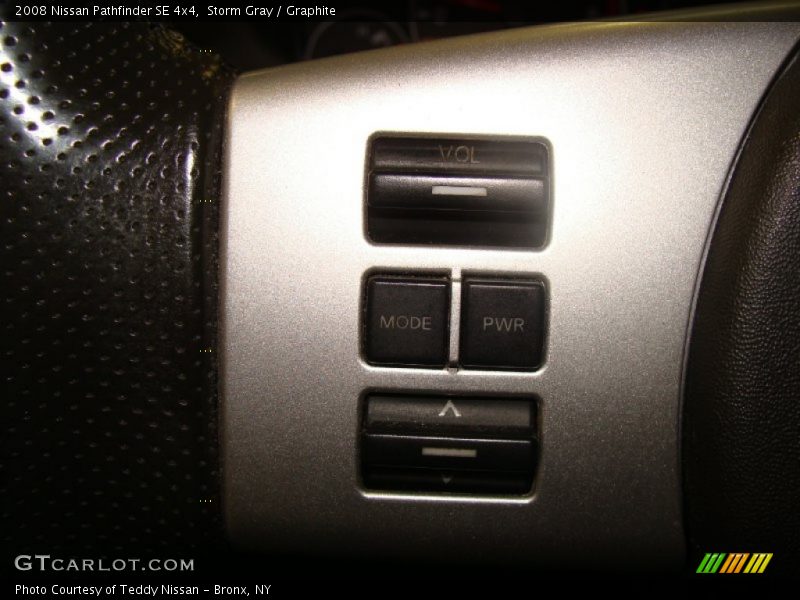 Storm Gray / Graphite 2008 Nissan Pathfinder SE 4x4