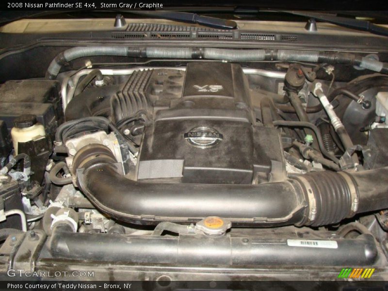 Storm Gray / Graphite 2008 Nissan Pathfinder SE 4x4