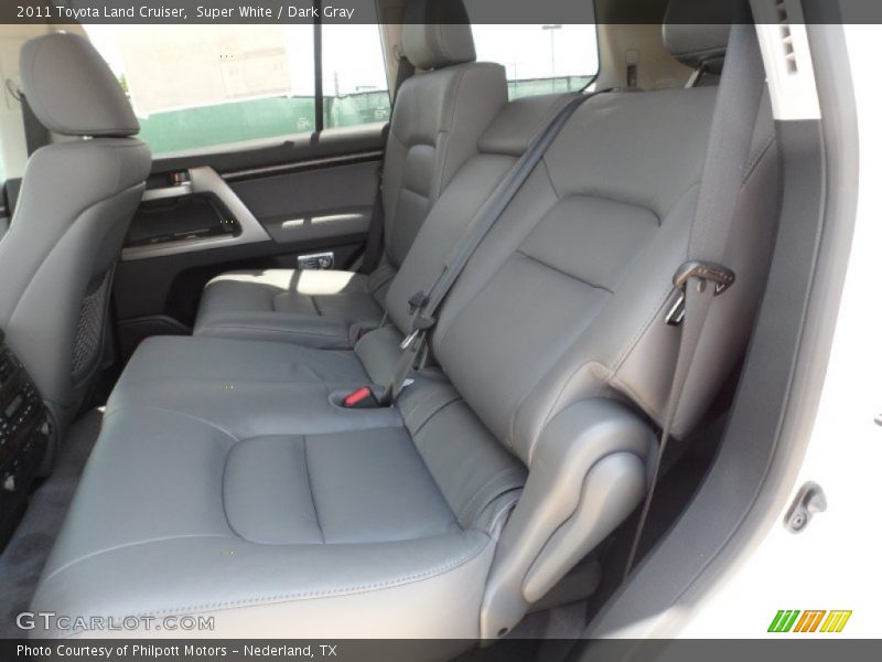 Super White / Dark Gray 2011 Toyota Land Cruiser