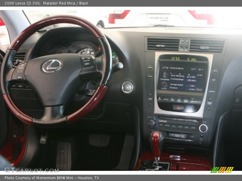 Matador Red Mica / Black 2006 Lexus GS 300