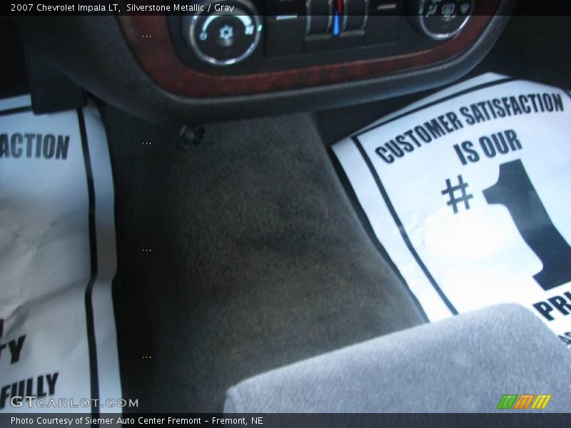 Silverstone Metallic / Gray 2007 Chevrolet Impala LT