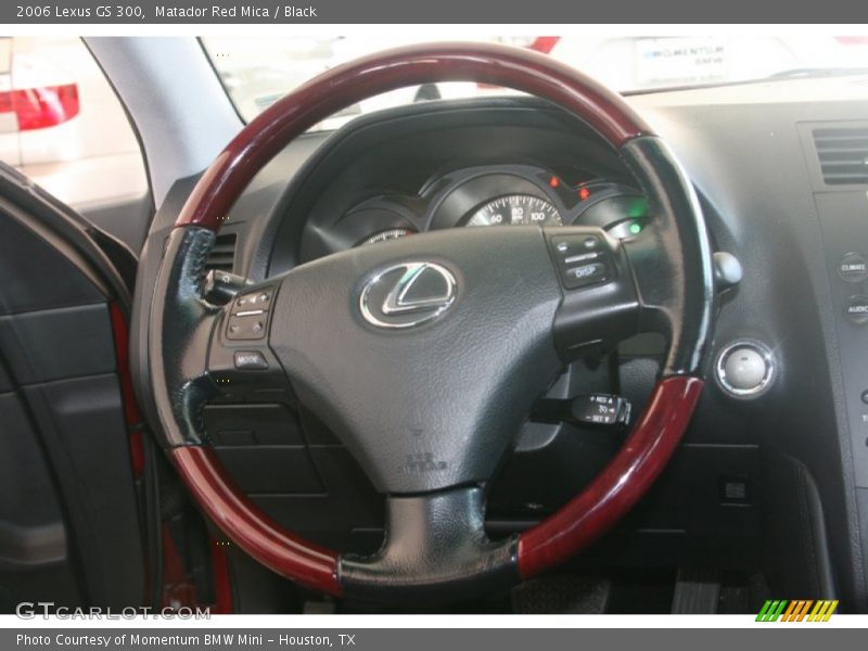 Matador Red Mica / Black 2006 Lexus GS 300