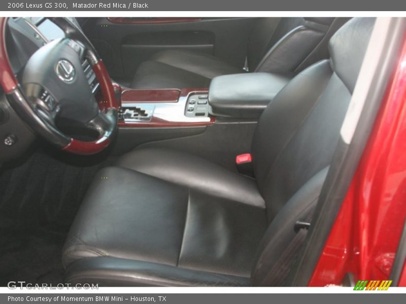 Matador Red Mica / Black 2006 Lexus GS 300