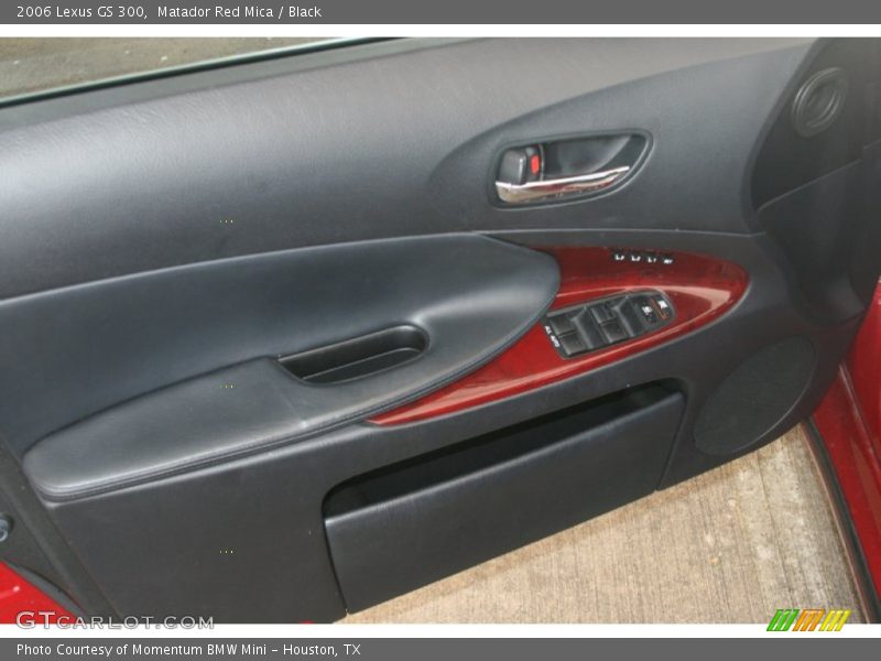 Matador Red Mica / Black 2006 Lexus GS 300