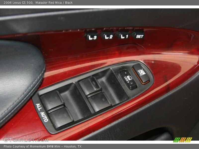 Matador Red Mica / Black 2006 Lexus GS 300