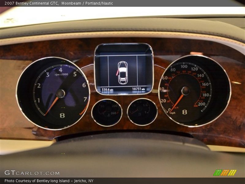  2007 Continental GTC   Gauges
