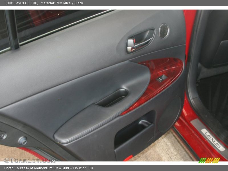 Matador Red Mica / Black 2006 Lexus GS 300