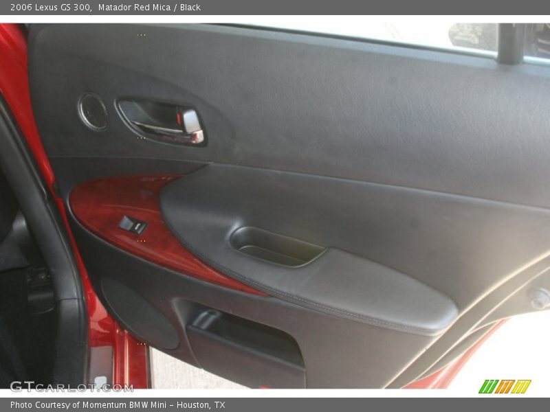 Matador Red Mica / Black 2006 Lexus GS 300