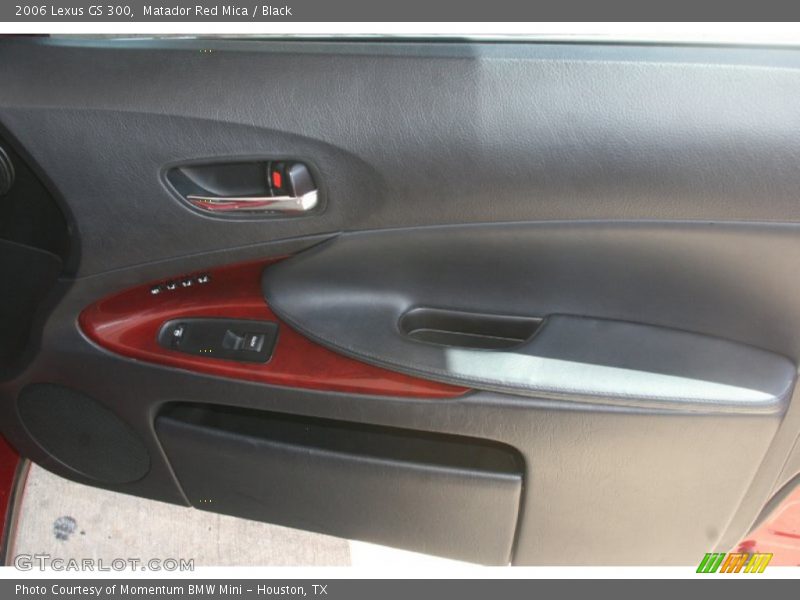 Matador Red Mica / Black 2006 Lexus GS 300