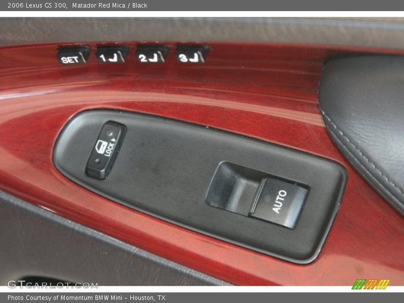 Matador Red Mica / Black 2006 Lexus GS 300