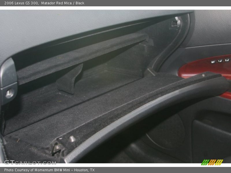 Matador Red Mica / Black 2006 Lexus GS 300