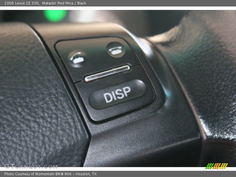 Matador Red Mica / Black 2006 Lexus GS 300