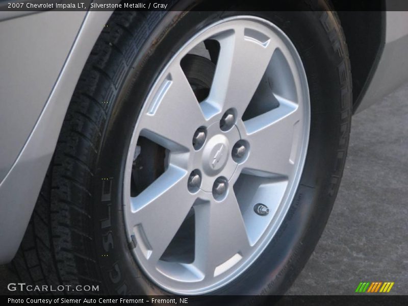 Silverstone Metallic / Gray 2007 Chevrolet Impala LT