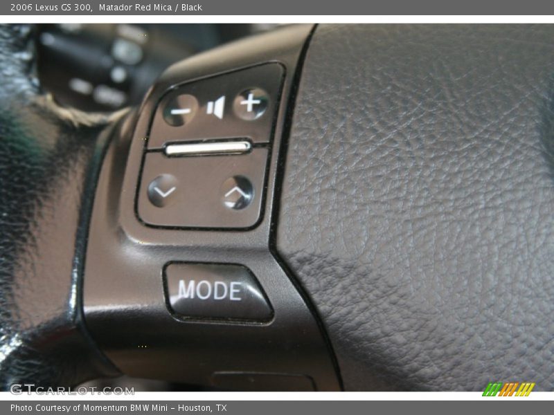 Matador Red Mica / Black 2006 Lexus GS 300